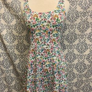 Floral skate dress